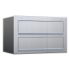 Postkastsysteem Cube voor twee RVS