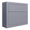 Brievenbus Elegance in Grijs metallic