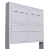 Brievenbus unit Elegance for Four in Wit