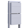 Brievenbus unit Soprano for Two in Wit
