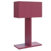 Postkastsyteem Hermes Clone voor vier Rood