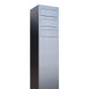 Brievenbus unit Monolith for Three in RVS