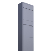 Brievenbus unit Big Box for Two in Grijs Metallic