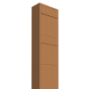 Brievenbus unit Big Box for Two in Okerbruin