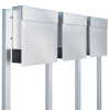 Brievenbus unit Manhattan for Three in RVS