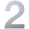 huisnummer ''2'' RVS