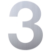huisnummer ''3'' RVS