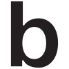 Huisnummer ''b'' Zwart
