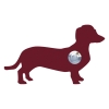 Deurbel Hond ''Charly'' Rood