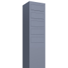 Brievenbus unit Monolith for Five in Grijs Metallic