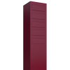 Brievenbus unit Monolith for Five in Rood