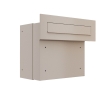 Doorvoerwandbrievenbus Allegri in Beige