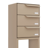 Brievenbus unit Rotterdam for Three in Beige