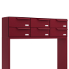 Brievenbus unit Rotterdam for Six H in Rood