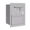 Pakketbrievenbus Koblenz - maat M in Agaatgrijs | Inbouwmontage