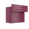 Doorvoerwandbrievenbus Allegri in Rood