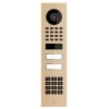Opbouwdeurintercom Smart-ON for Two Doorbird D1102KV met Keypad module in beige