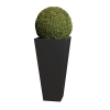 Bloempot Vase Medium in Zwart