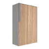 Brievenbus Faro in Grijs Metallic met HPL-front