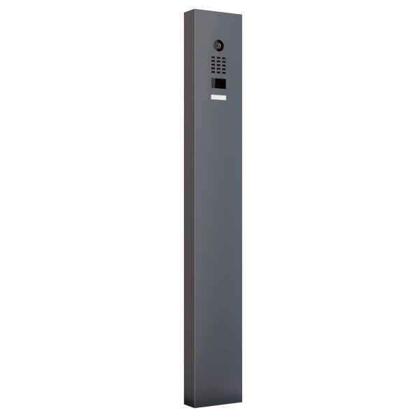 Intercomsysteem met standaard Smart Doorbird D1101V in antraciet