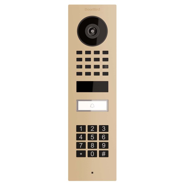 Opbouwdeurintercom Smart-ON Doorbird D1101KV met Keypad module in beige