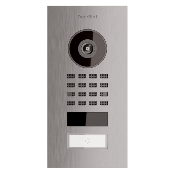 Inbouwdeurintercom Smart-IN Doorbird D1101V in roestvrij staal