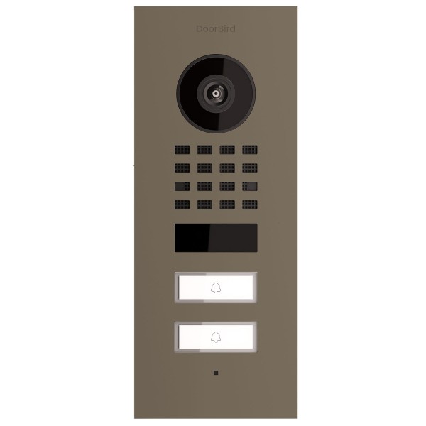 Inbouwdeurintercom Smart-IN Doorbird for Two D1102V in beige grijs