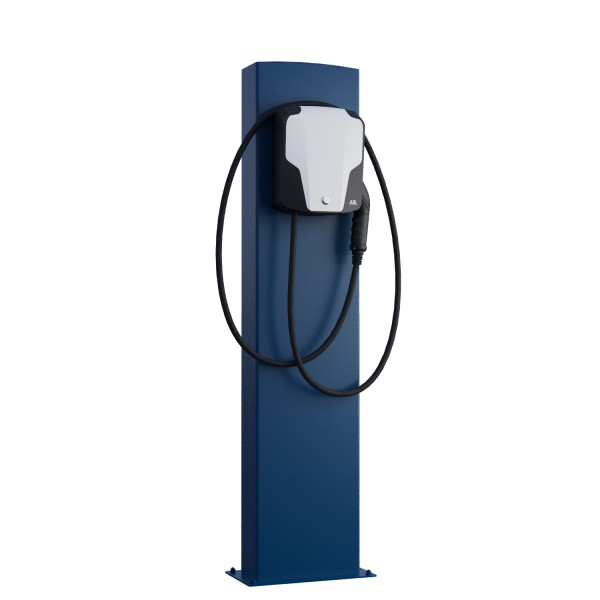 ABL Wallbox Standvoet met bodemplaat in blauw