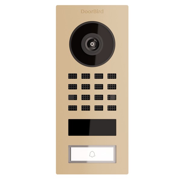 Opbouw deurintercom Smart-ON Doorbird D1101V in beige