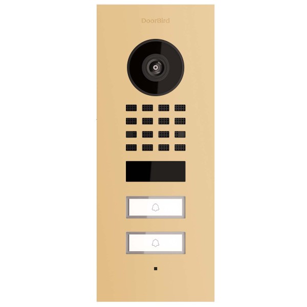 Inbouwdeurintercom Smart-IN Doorbird for Two D1102V in beige