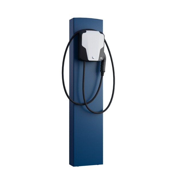 ABL Wallbox Standvoet met grondanker in blauw