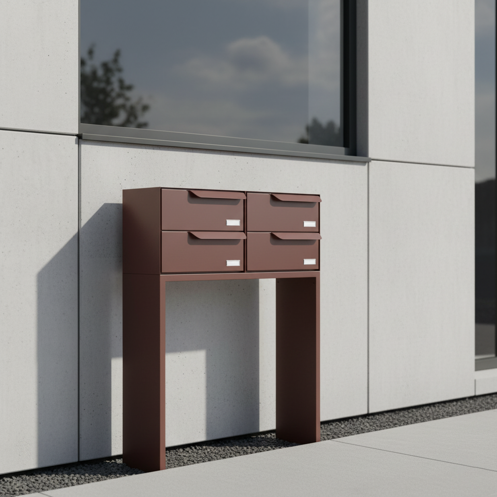 Waarom architecten bepaalde vormen en kleuren van brievenbussen kiezen