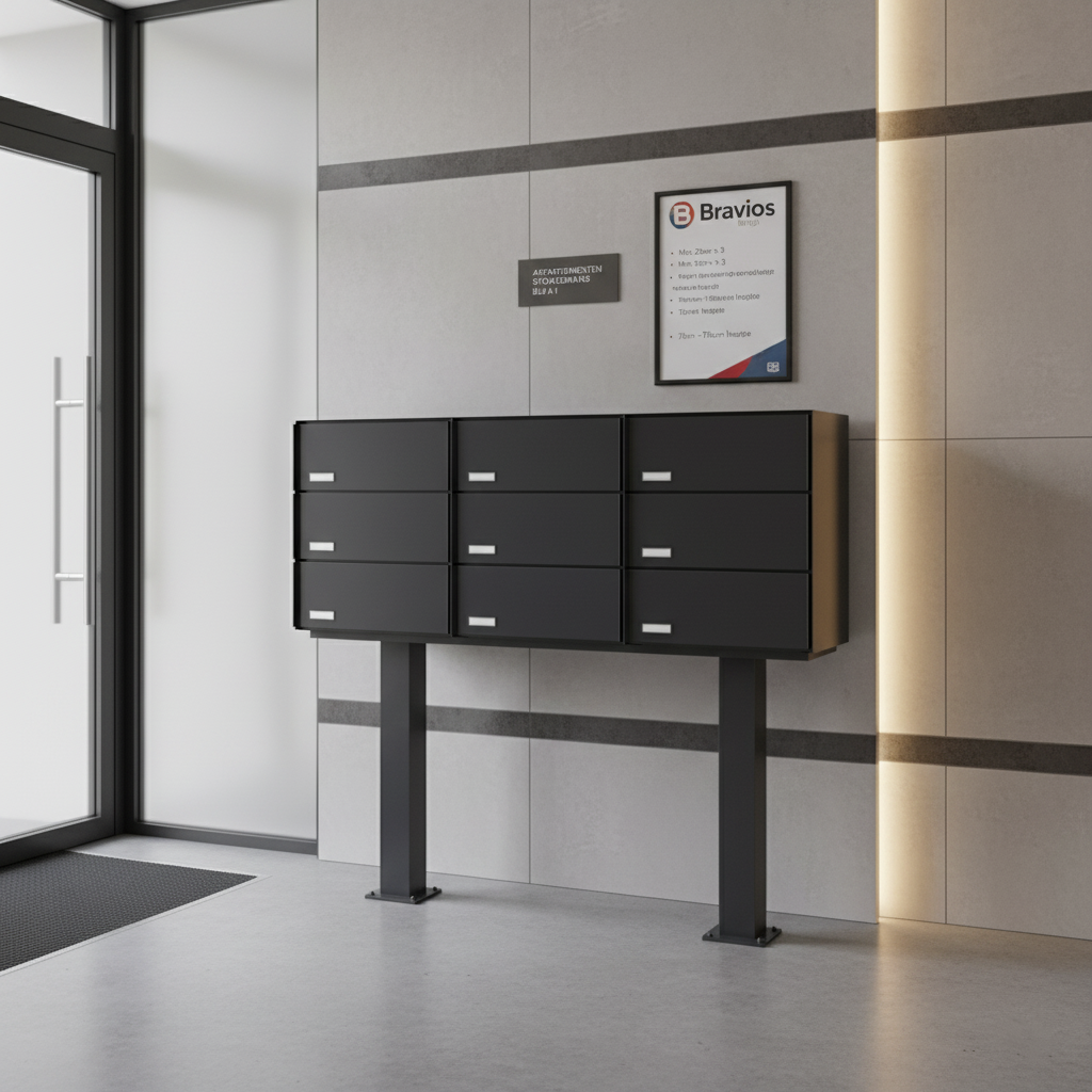 Brievenbussen voor appartementen: regels en normen in België (bpost)
